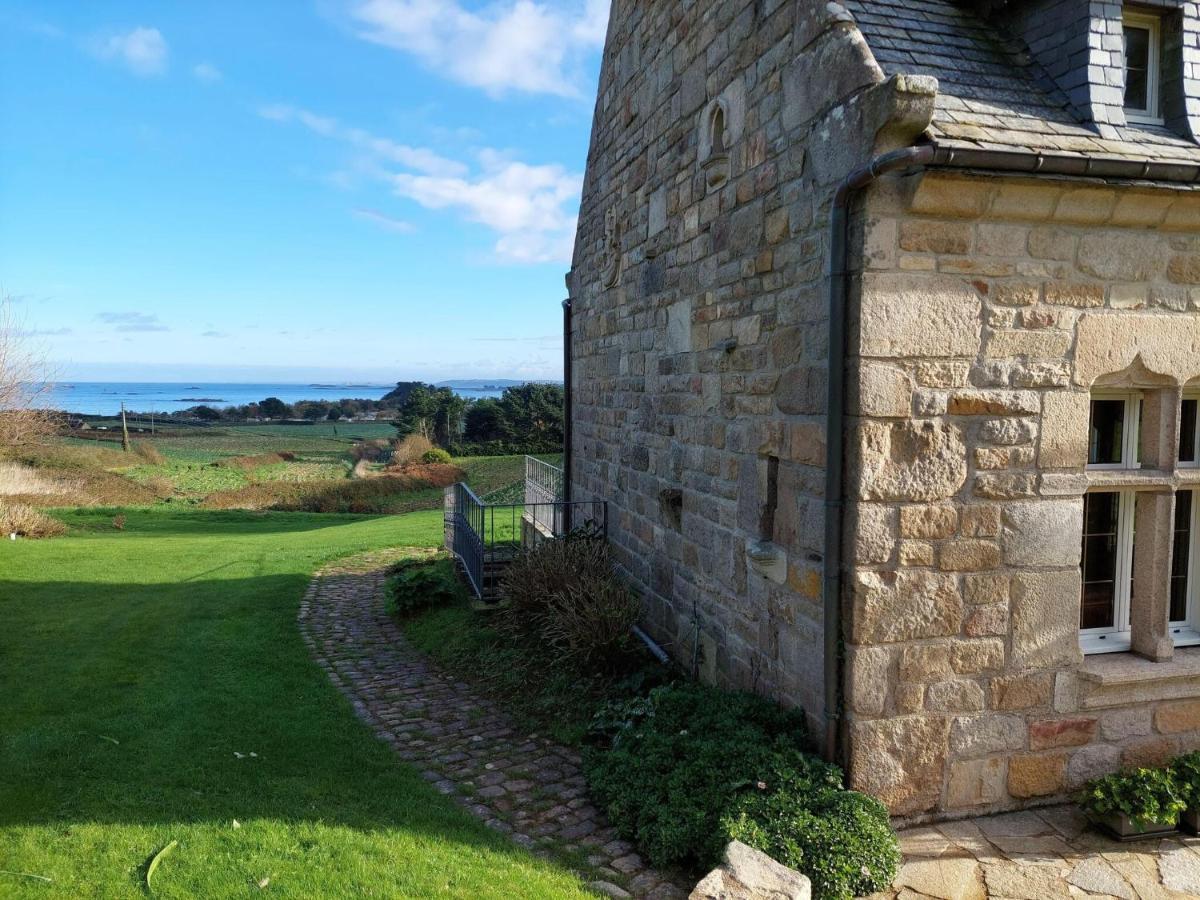 Villa Breton Granite Stone House With Fantastic Sea Views Saint-Pol-de-Léon Esterno foto