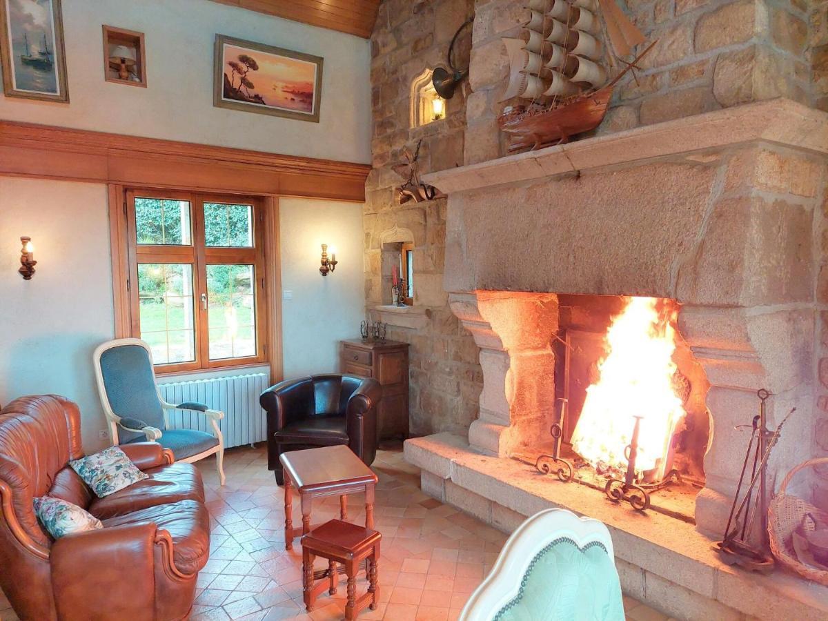 Villa Breton Granite Stone House With Fantastic Sea Views Saint-Pol-de-Léon Esterno foto