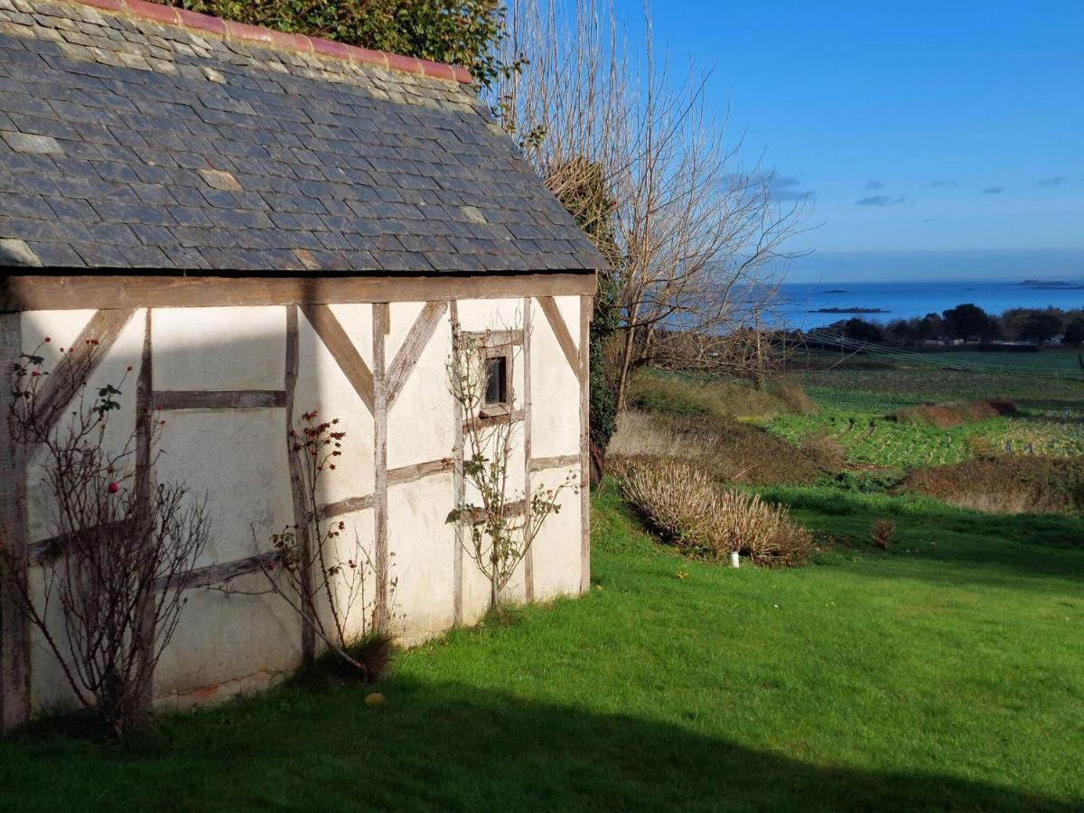 Villa Breton Granite Stone House With Fantastic Sea Views Saint-Pol-de-Léon Esterno foto
