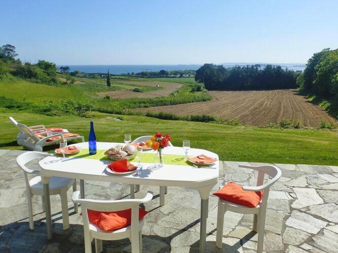 Villa Breton Granite Stone House With Fantastic Sea Views Saint-Pol-de-Léon Esterno foto