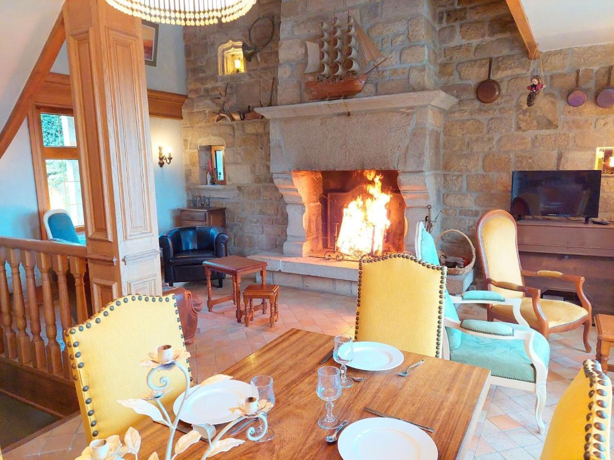 Villa Breton Granite Stone House With Fantastic Sea Views Saint-Pol-de-Léon Esterno foto