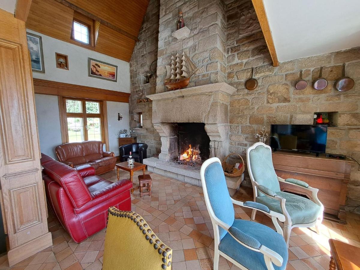 Villa Breton Granite Stone House With Fantastic Sea Views Saint-Pol-de-Léon Esterno foto
