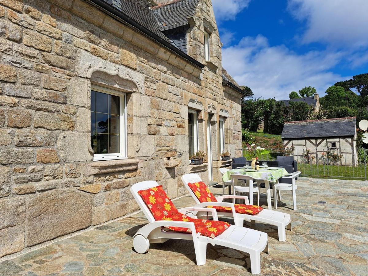 Villa Breton Granite Stone House With Fantastic Sea Views Saint-Pol-de-Léon Esterno foto
