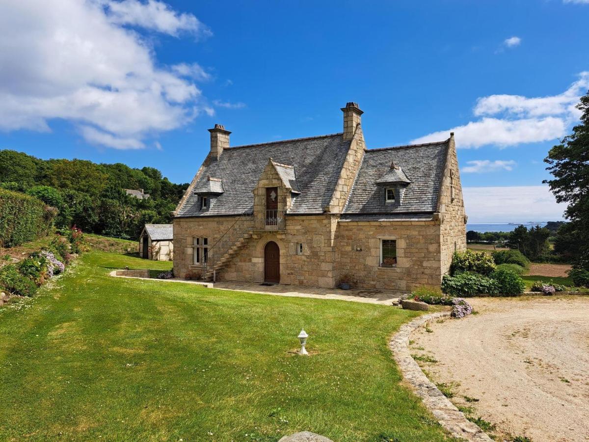 Villa Breton Granite Stone House With Fantastic Sea Views Saint-Pol-de-Léon Esterno foto