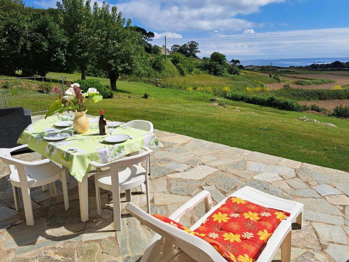 Villa Breton Granite Stone House With Fantastic Sea Views Saint-Pol-de-Léon Esterno foto
