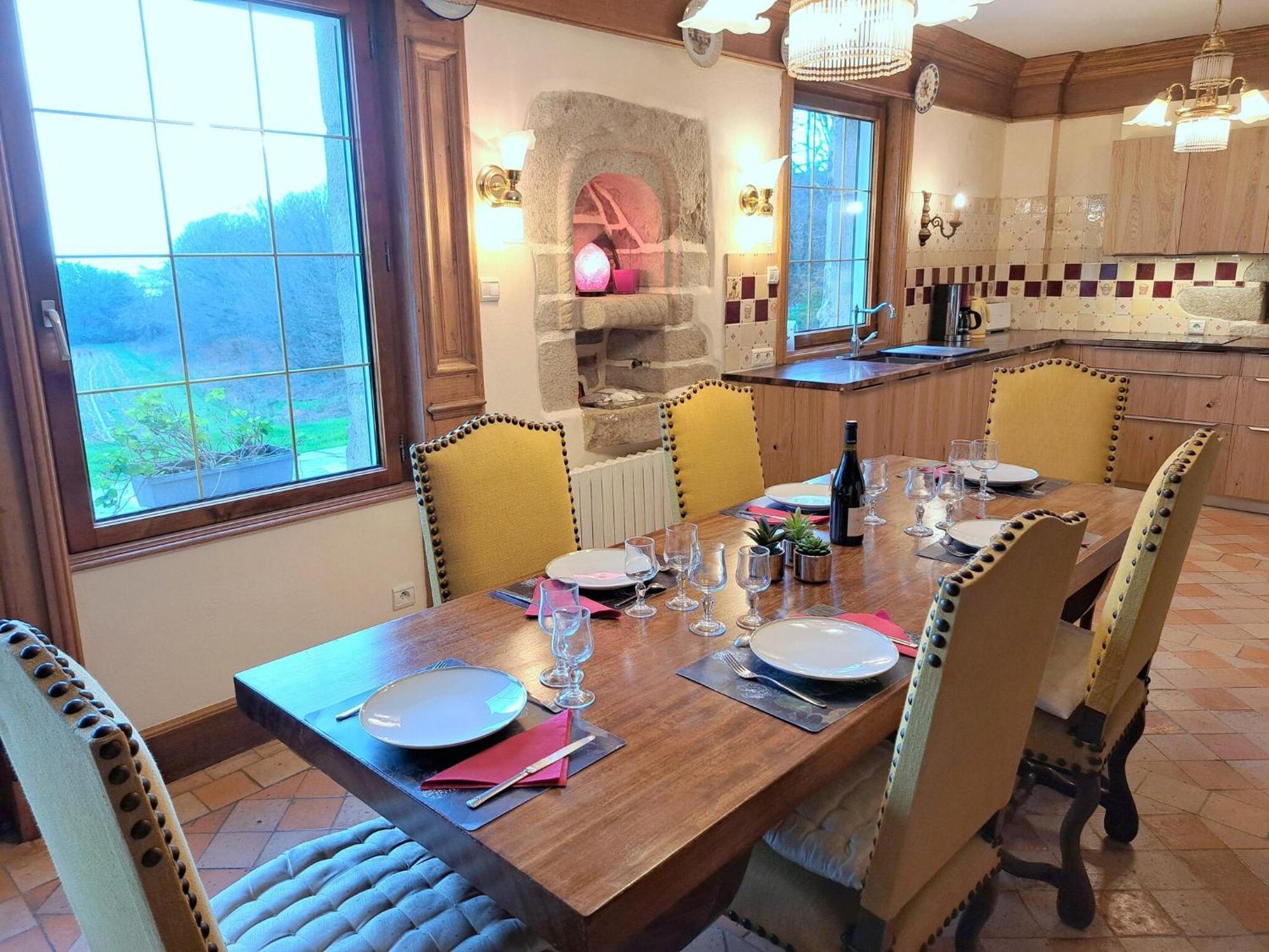 Villa Breton Granite Stone House With Fantastic Sea Views Saint-Pol-de-Léon Esterno foto