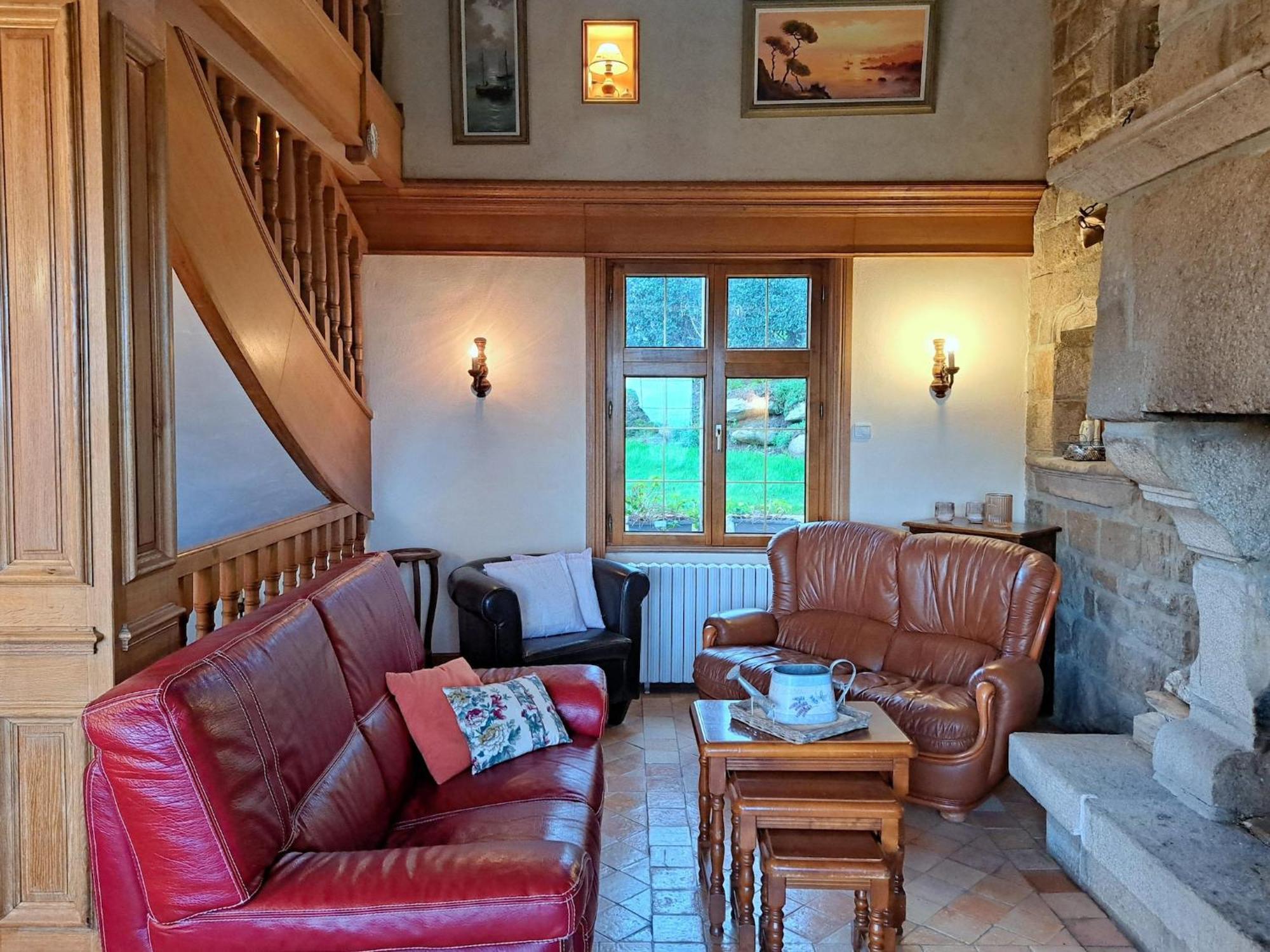 Villa Breton Granite Stone House With Fantastic Sea Views Saint-Pol-de-Léon Esterno foto